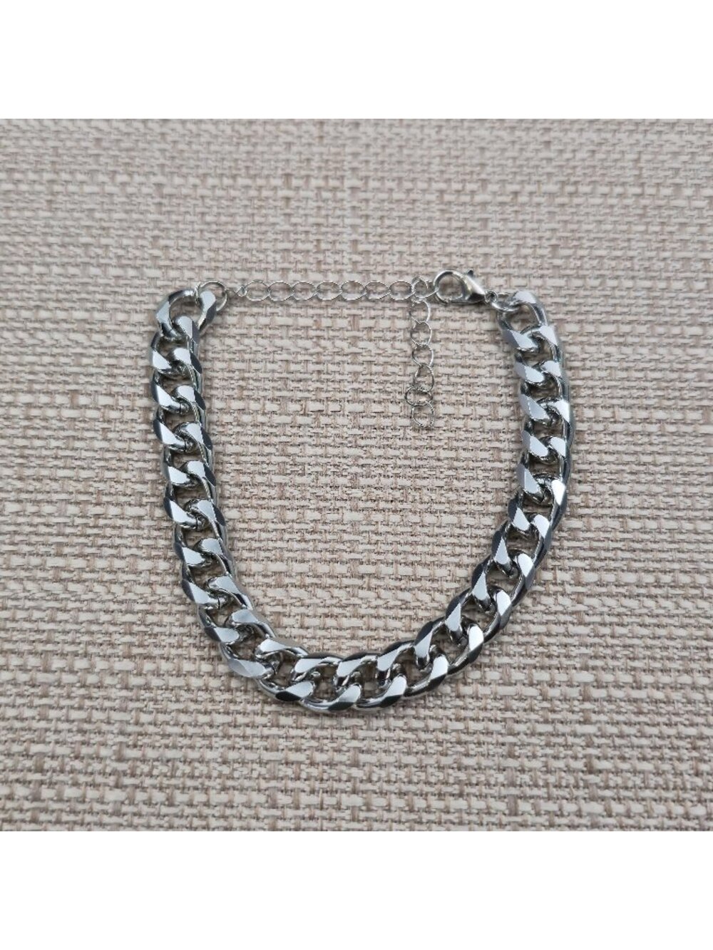 7+2 Inch Cuban Link Chain Bracelet A7692